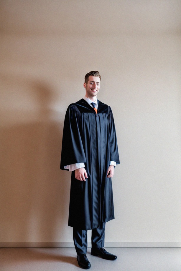 Graduation photo example