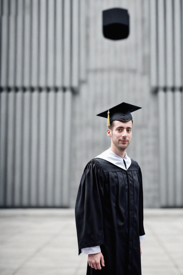 Graduation photo example